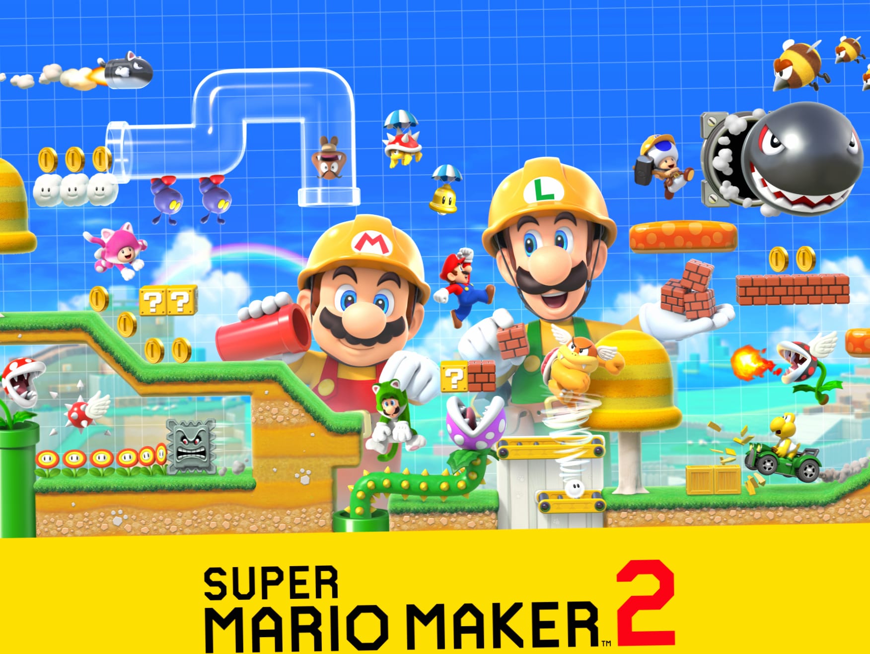 Super Mario Maker 2 at 1280 x 960 size wallpapers HD quality