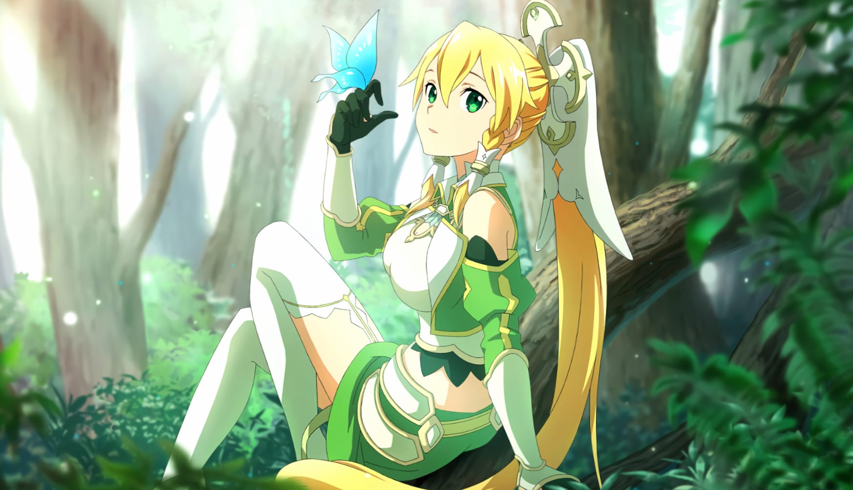 Sword Art Online Alicization Rising Steel at 320 x 480 iPhone size wallpapers HD quality