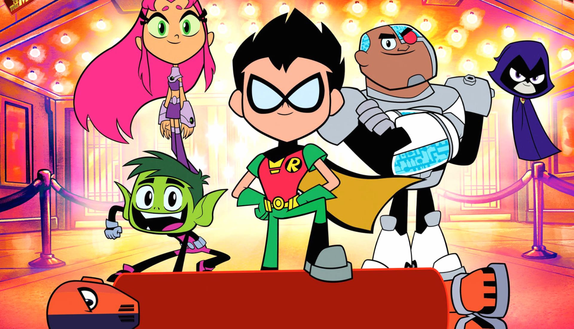 Teen Titans Go! To the Movies at 1024 x 1024 iPad size wallpapers HD quality
