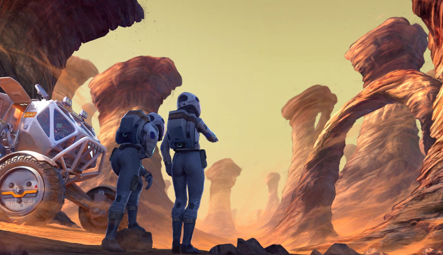 Terraformers at 640 x 960 iPhone 4 size wallpapers HD quality