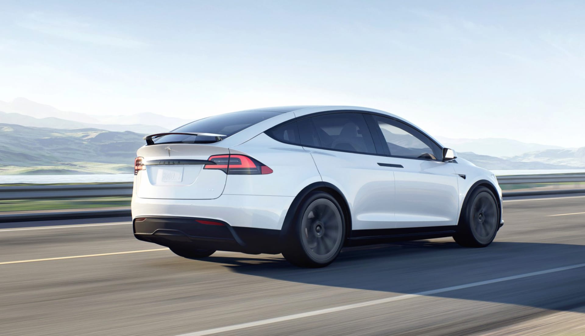 Tesla Model X Plaid at 2048 x 2048 iPad size wallpapers HD quality