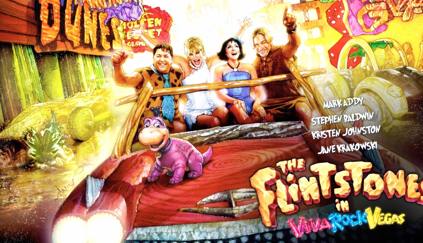 The Flintstones In Viva Rock Vegas at 2048 x 2048 iPad size wallpapers HD quality
