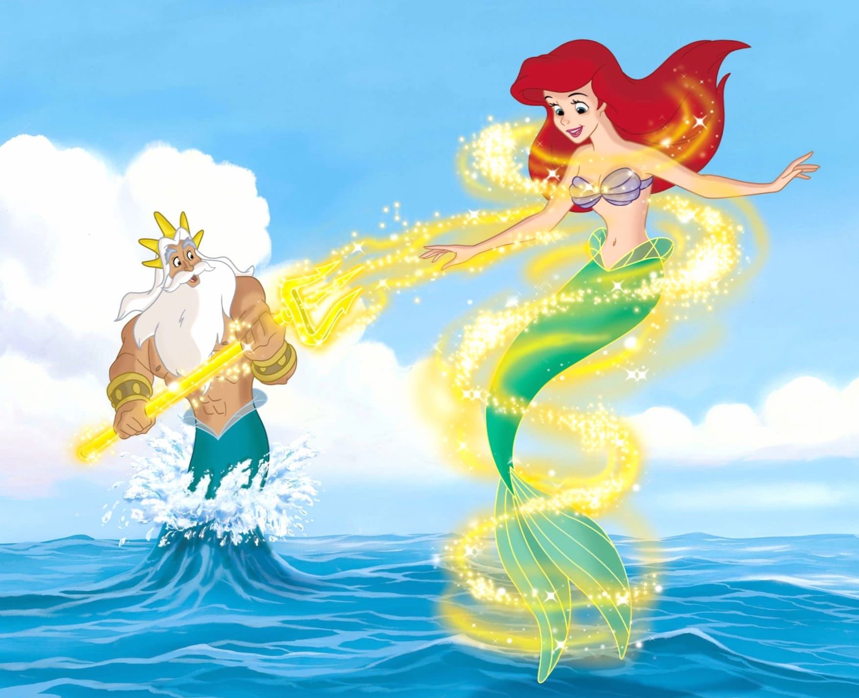 The Little Mermaid II Return to the Sea at 320 x 480 iPhone size wallpapers HD quality