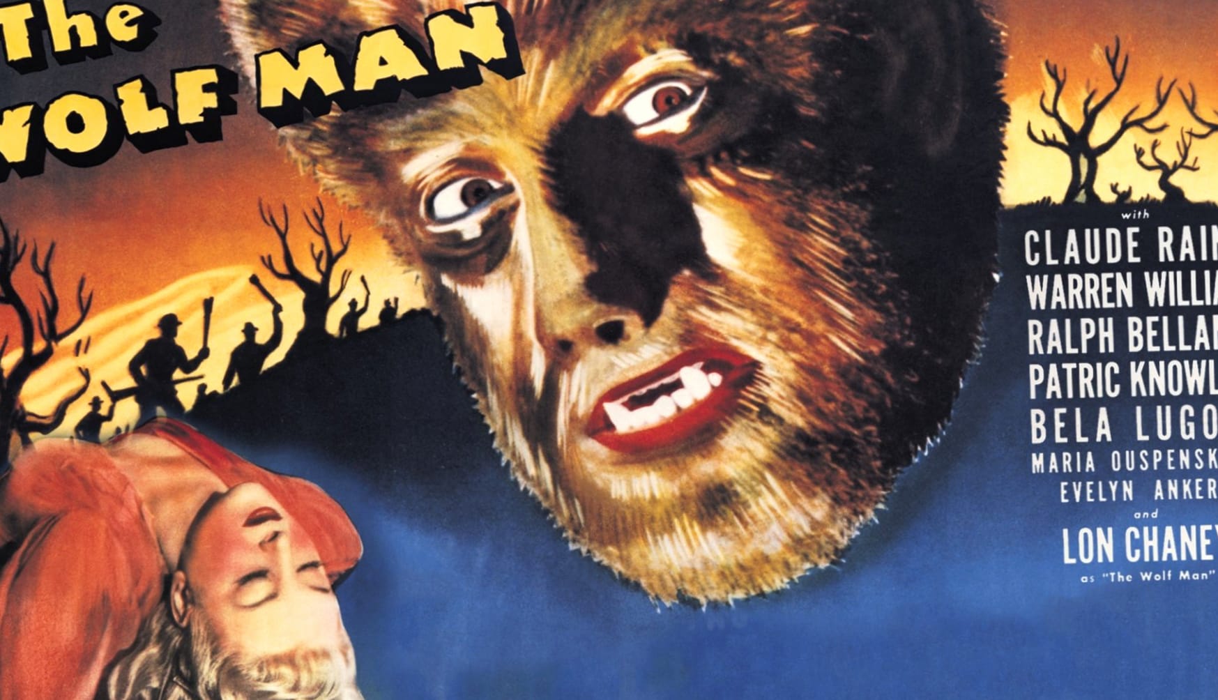 The Wolf Man at 2048 x 2048 iPad size wallpapers HD quality