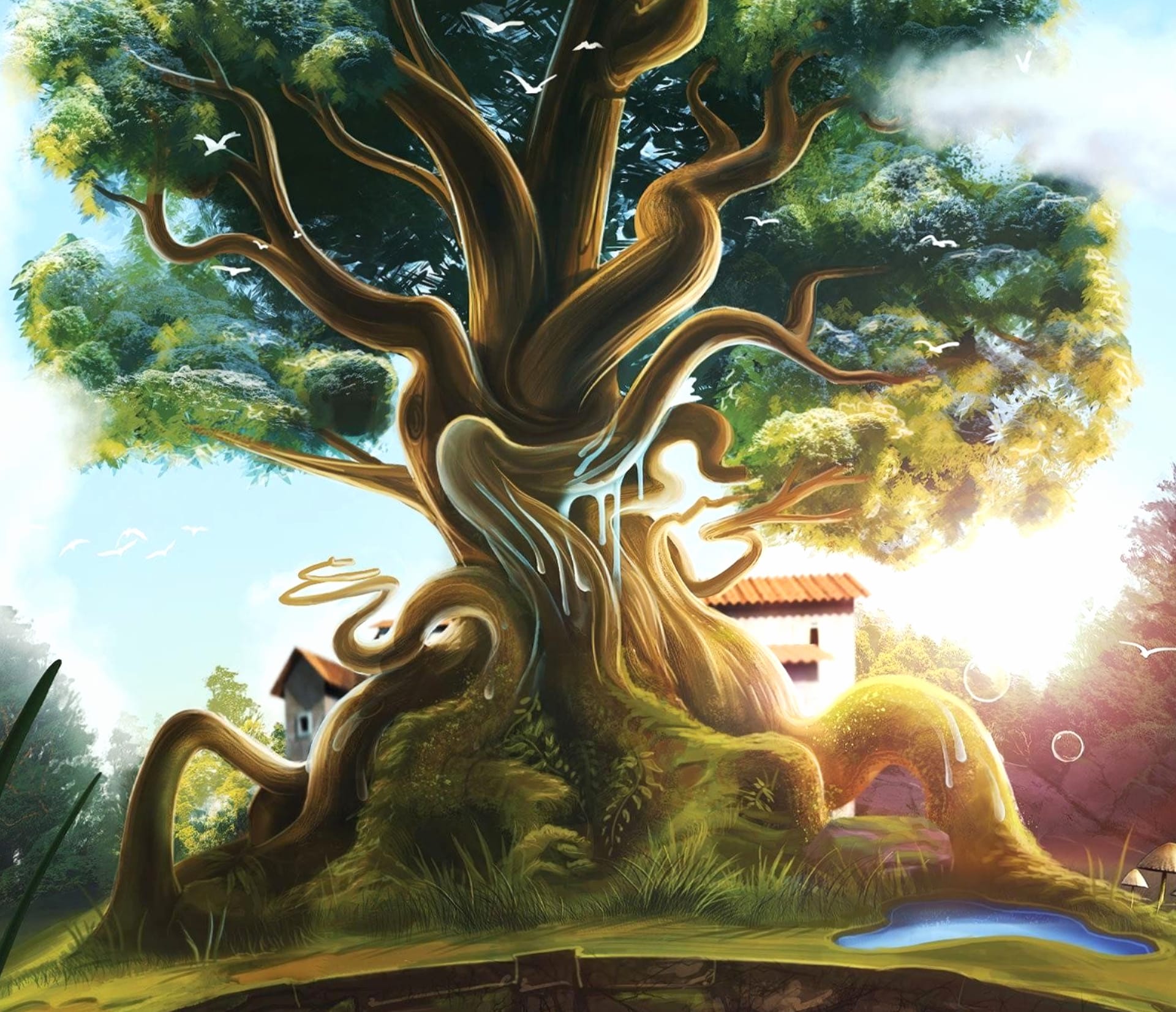 Treant at 640 x 960 iPhone 4 size wallpapers HD quality