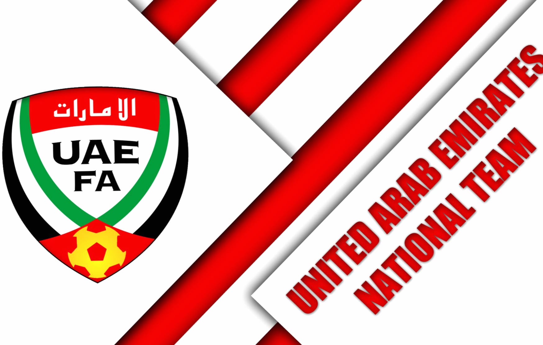 United Arab Emirates National Football Team at 2048 x 2048 iPad size wallpapers HD quality