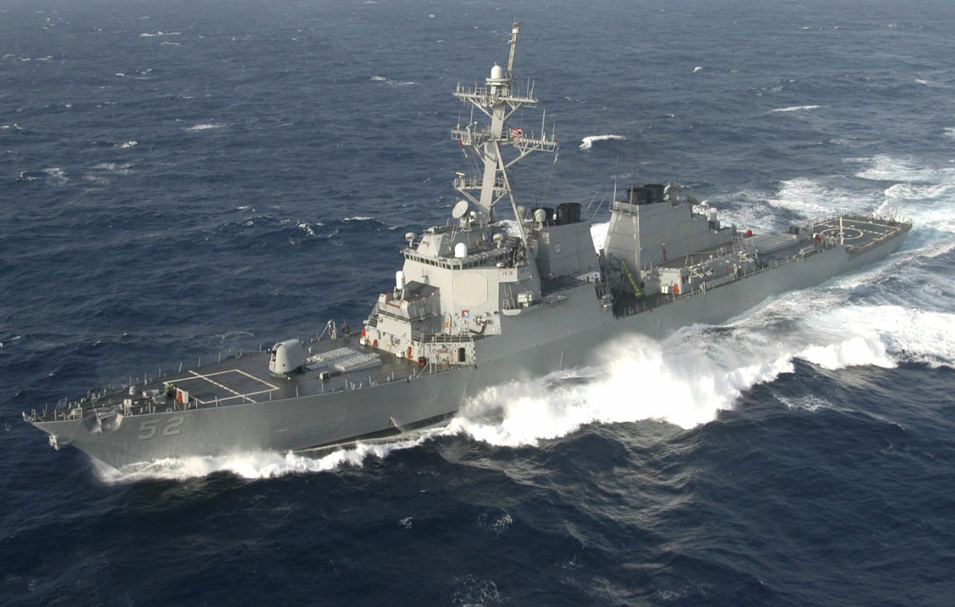 USS Barry (DDG-52) at 1024 x 1024 iPad size wallpapers HD quality