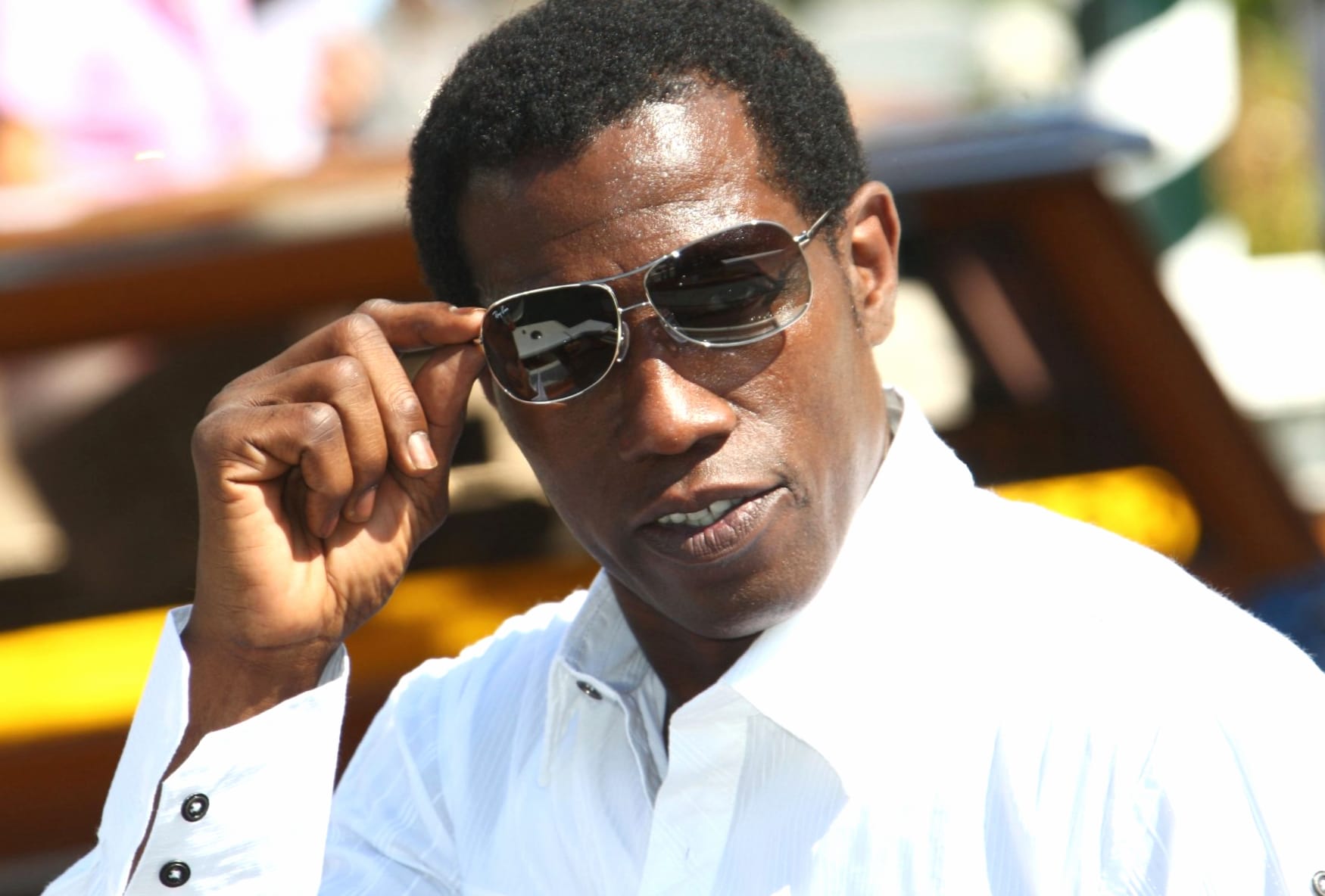 Wesley Snipes at 320 x 480 iPhone size wallpapers HD quality