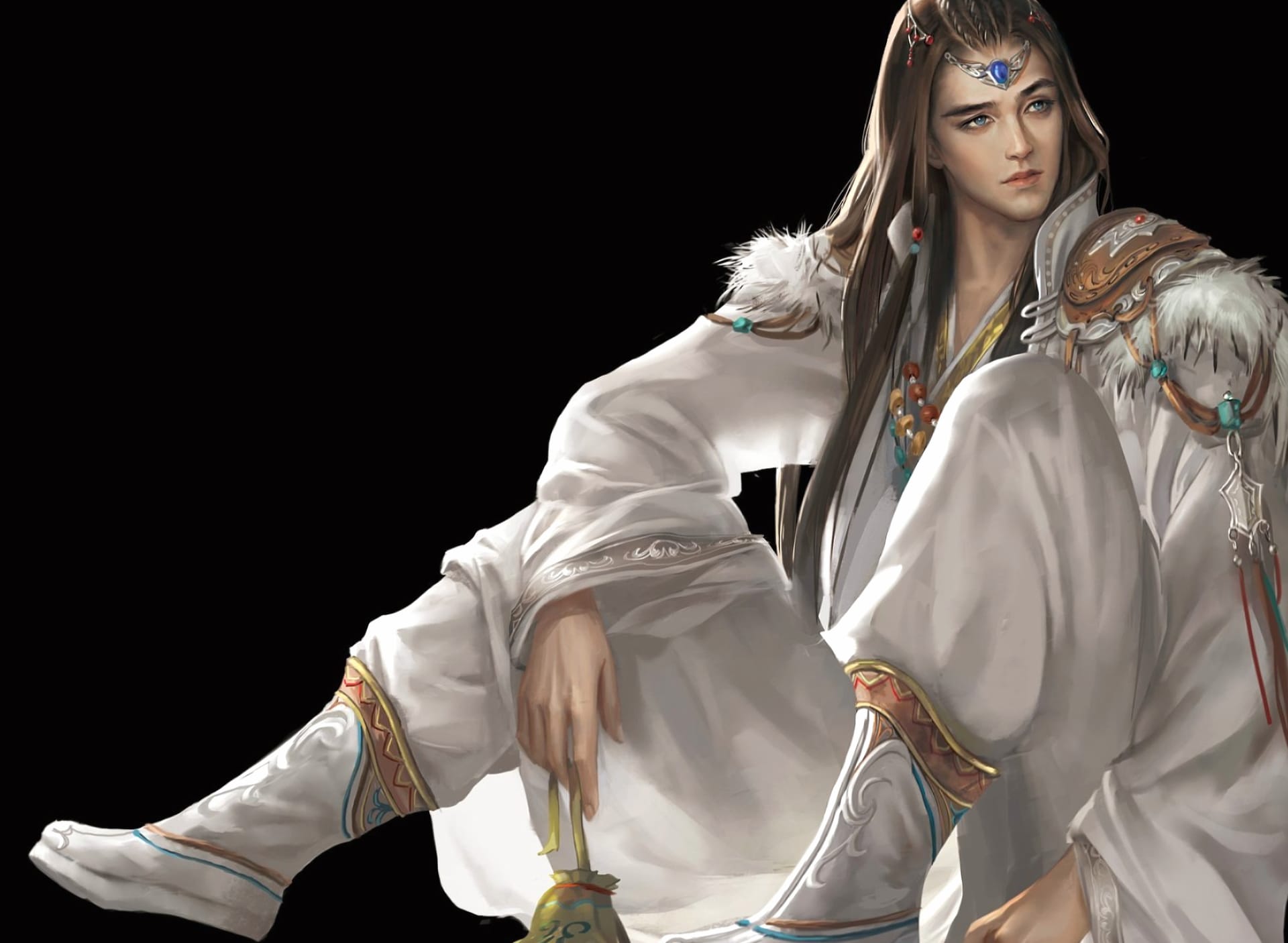 Wu Xin The Monster Killer at 640 x 960 iPhone 4 size wallpapers HD quality