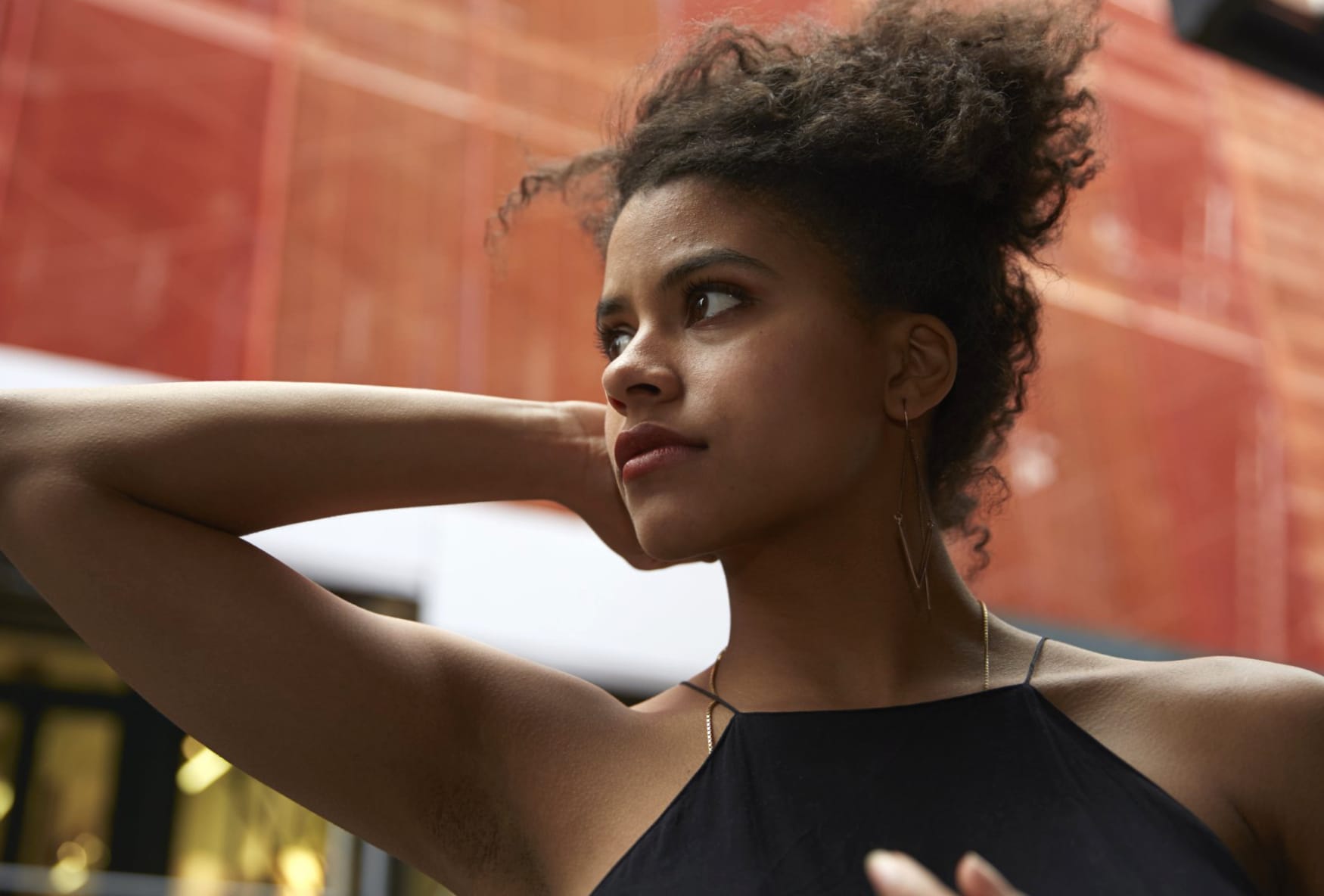 Zazie Beetz at 320 x 480 iPhone size wallpapers HD quality