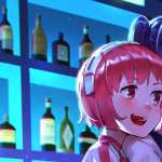 VA-11 Hall-A Cyberpunk Bartender Action wallpapers for iphone