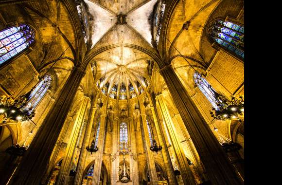 Barcelona Cathedral wallpapers hd quality