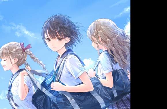 Blue Reflection wallpapers hd quality