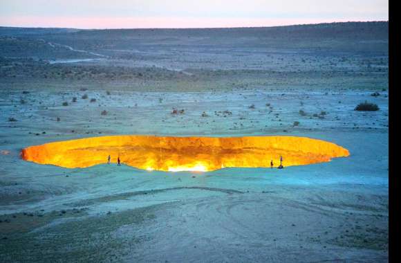 Darvaza Gas Crater