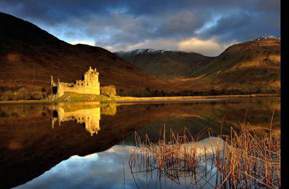 Kilchurn Castle wallpapers hd quality