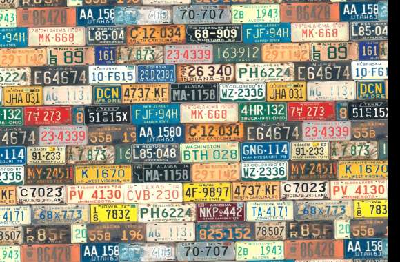 License Plate wallpapers hd quality