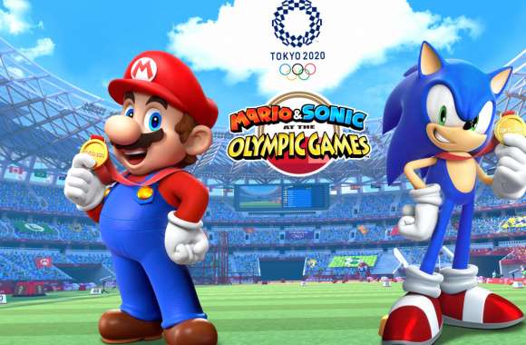 Mario Sonic at the Olympic Games Tokyo 2020