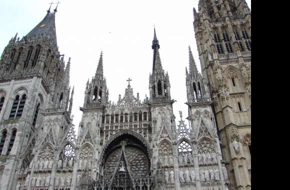 Rouen Cathedral wallpapers hd quality