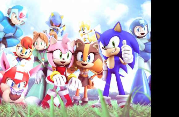 Sonic Mega Man Worlds Unite
