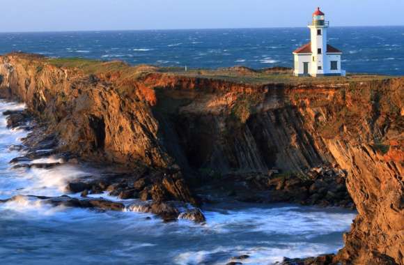The Rocky Ledge Lighthouse