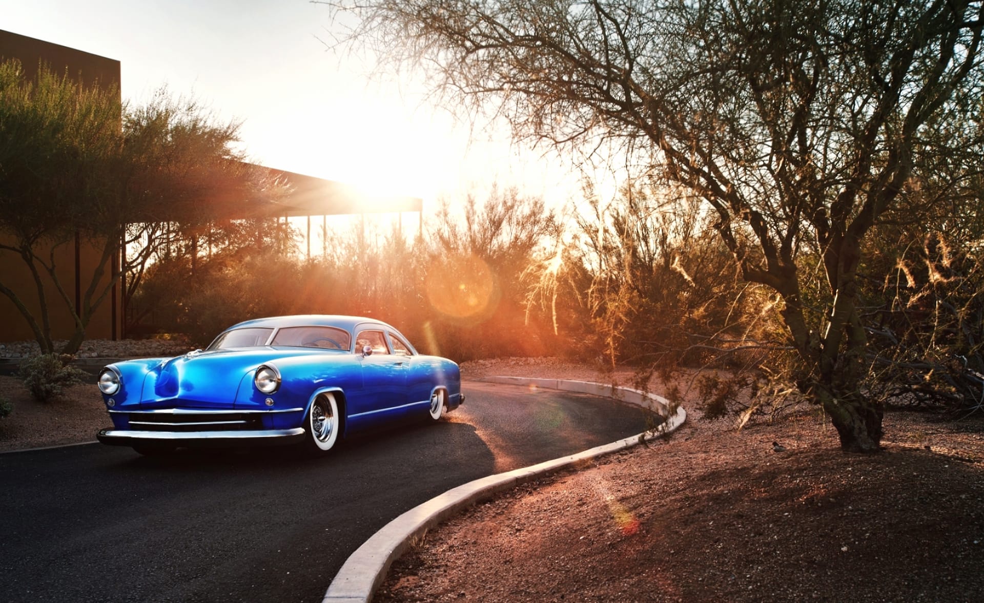 1951 Kaiser Dragon Coupe at 1024 x 1024 iPad size wallpapers HD quality