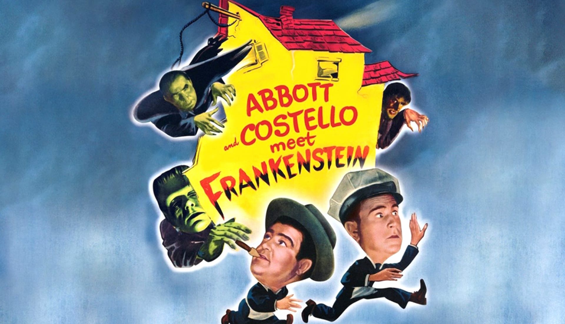 Abbott and Costello Meet Frankenstein at 640 x 960 iPhone 4 size wallpapers HD quality