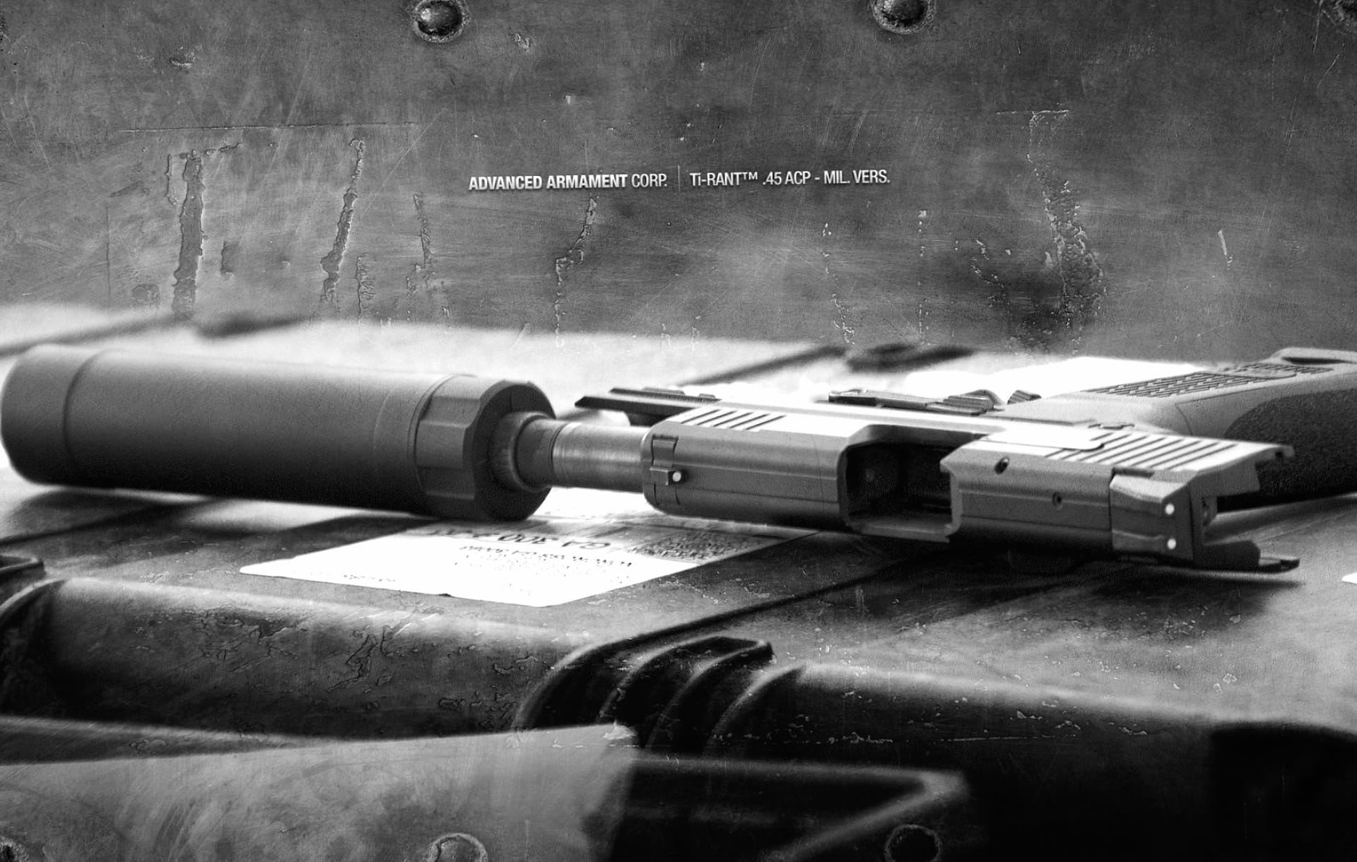 Advanced Armament Ti-Rant Pistol at 2048 x 2048 iPad size wallpapers HD quality