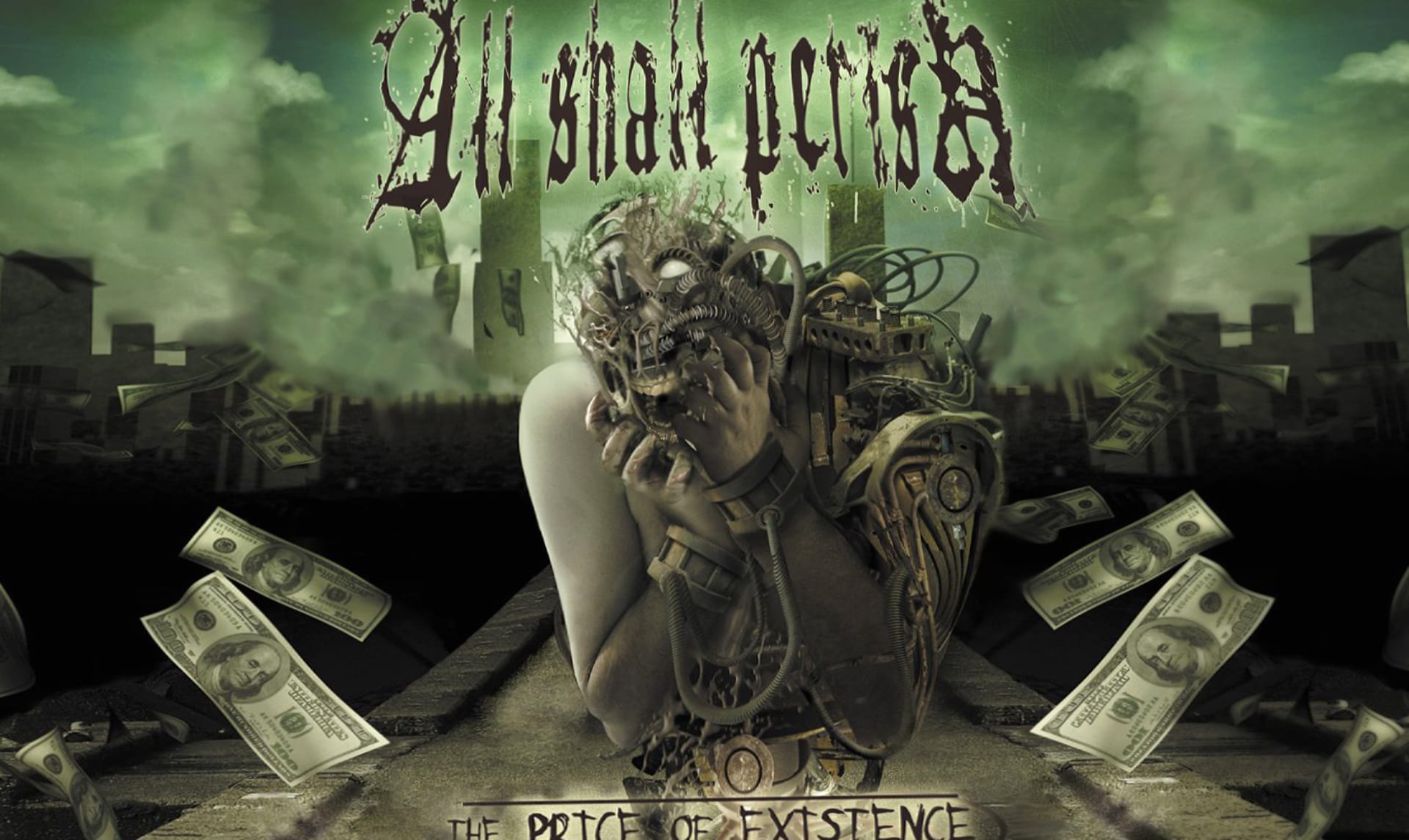 All Shall Perish at 640 x 960 iPhone 4 size wallpapers HD quality