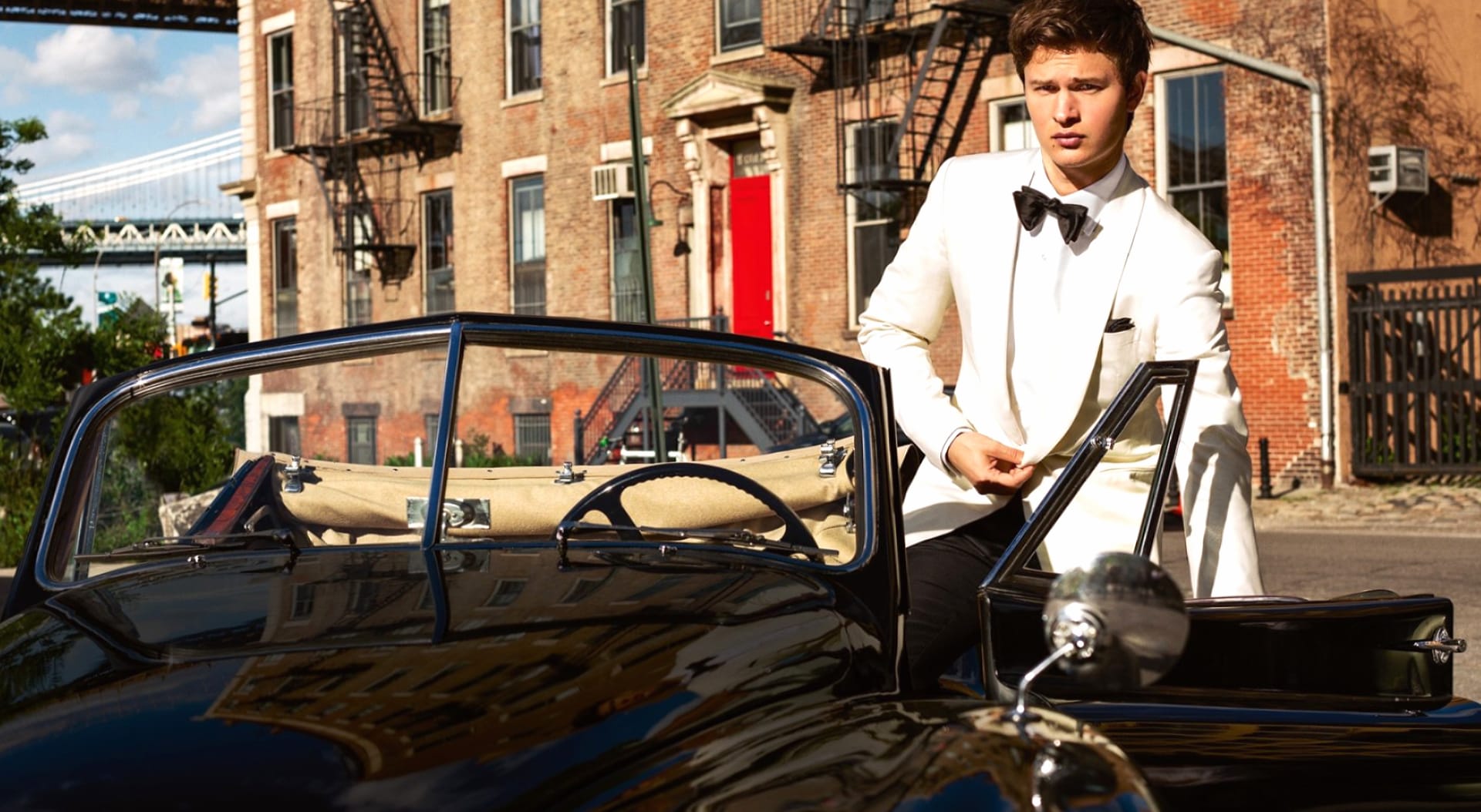 Ansel Elgort at 1152 x 864 size wallpapers HD quality