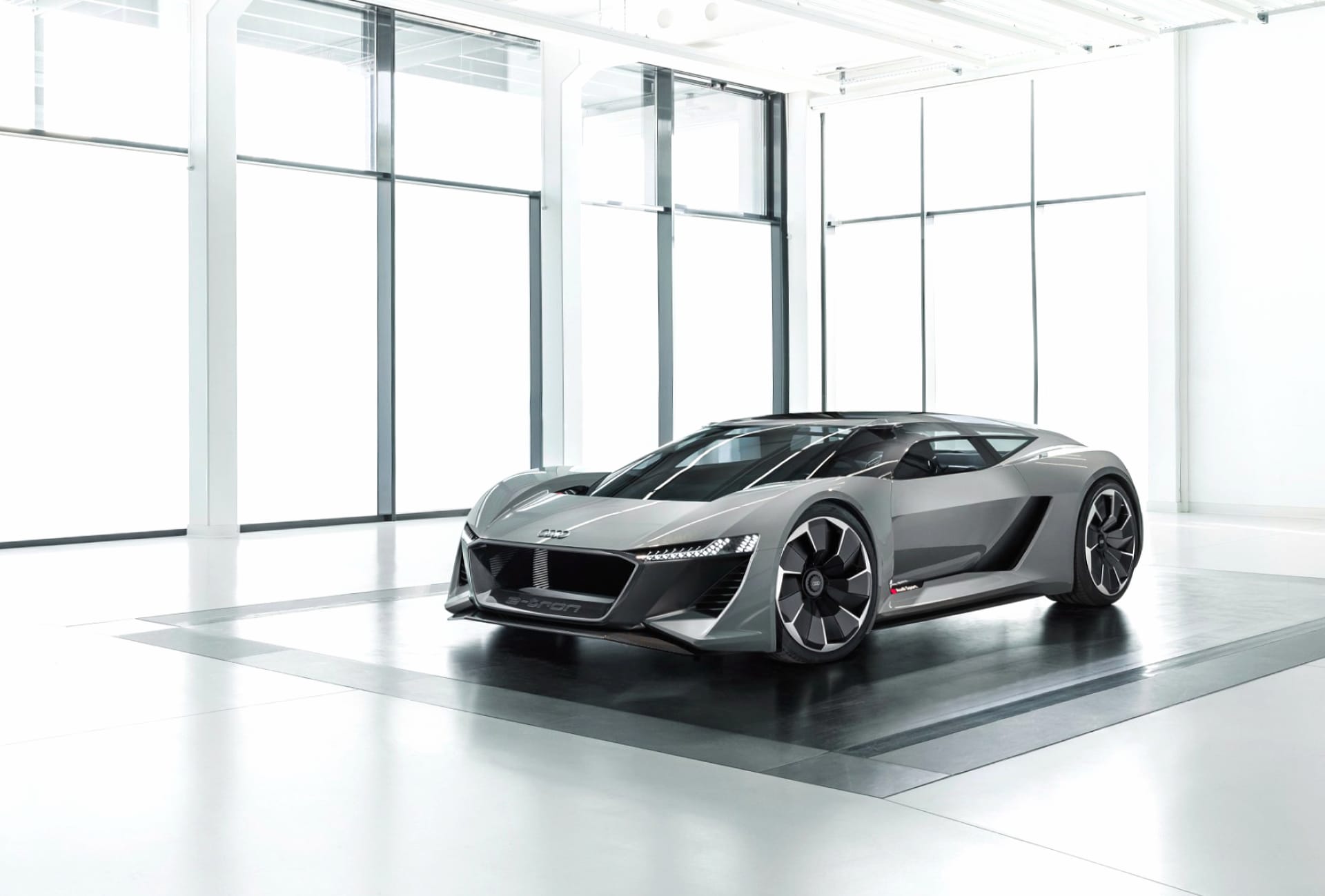 Audi PB18 E-Tron at 1024 x 1024 iPad size wallpapers HD quality