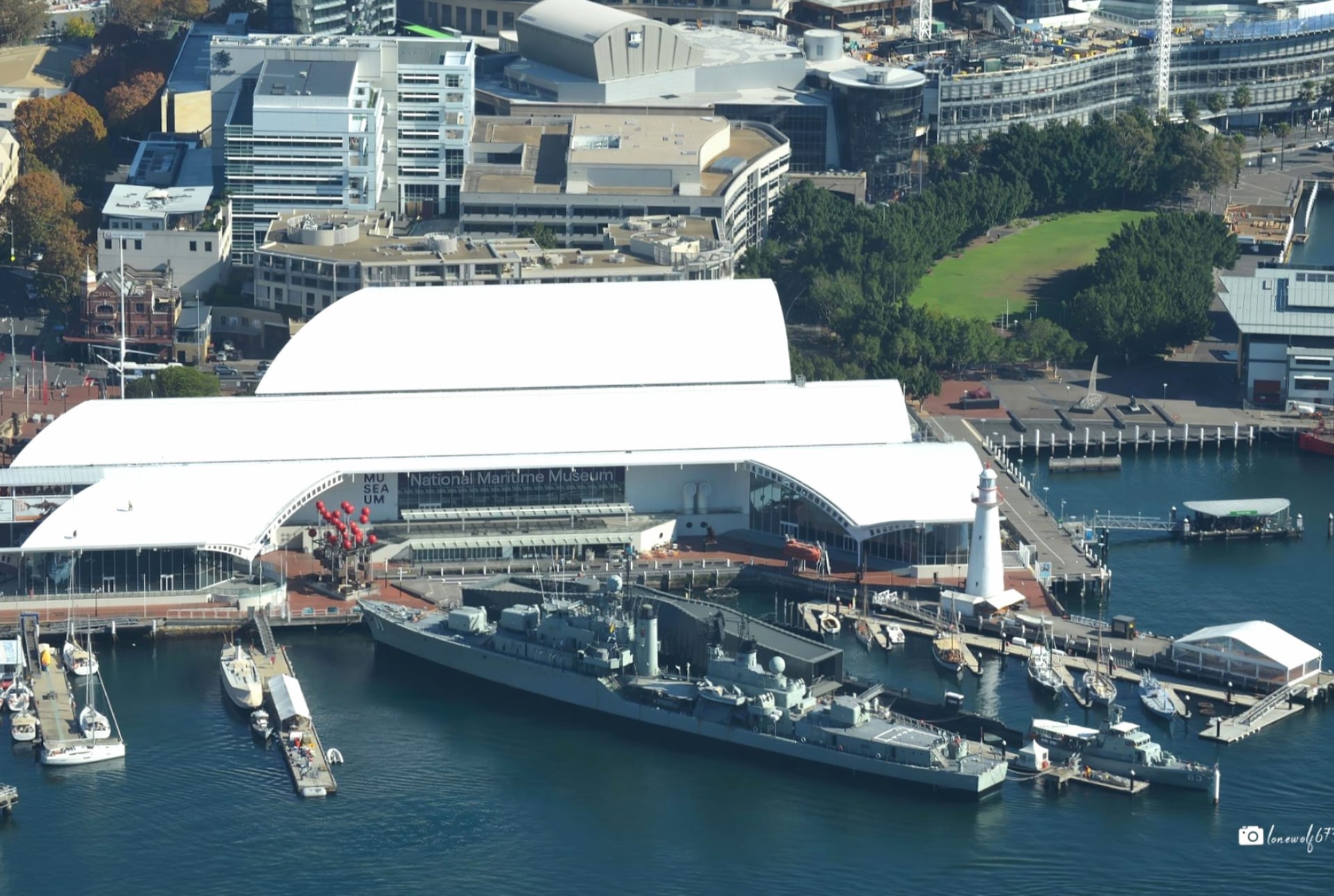 Australian National Maritime Museum at 1334 x 750 iPhone 7 size wallpapers HD quality