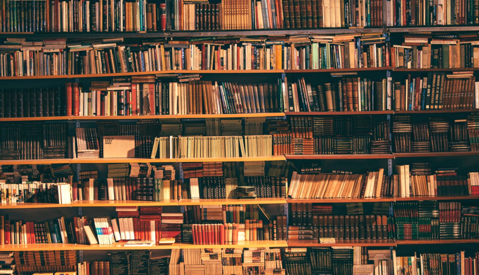 Bookshelves at 640 x 1136 iPhone 5 size wallpapers HD quality