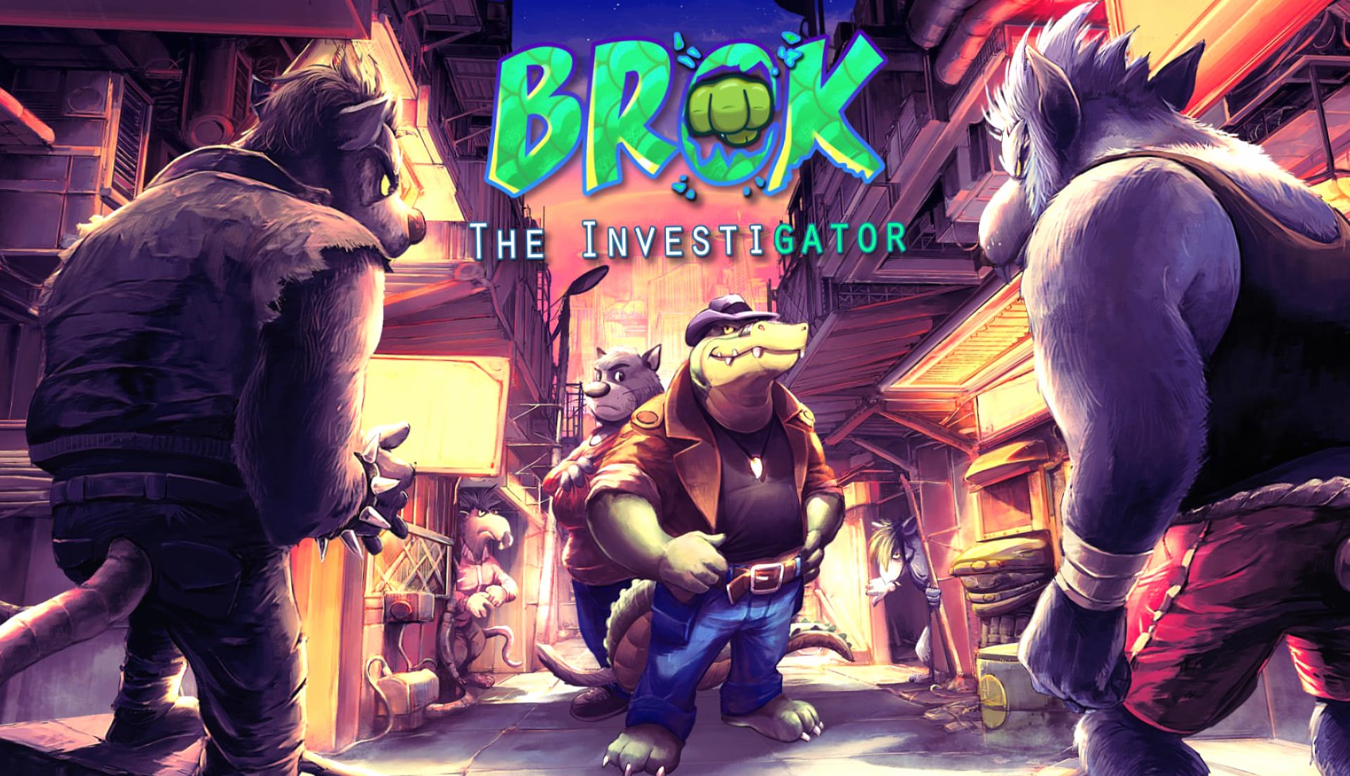 BROK the InvestiGator at 2048 x 2048 iPad size wallpapers HD quality