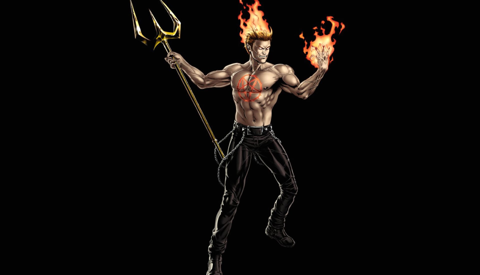 Daimon Hellstrom at 2048 x 2048 iPad size wallpapers HD quality