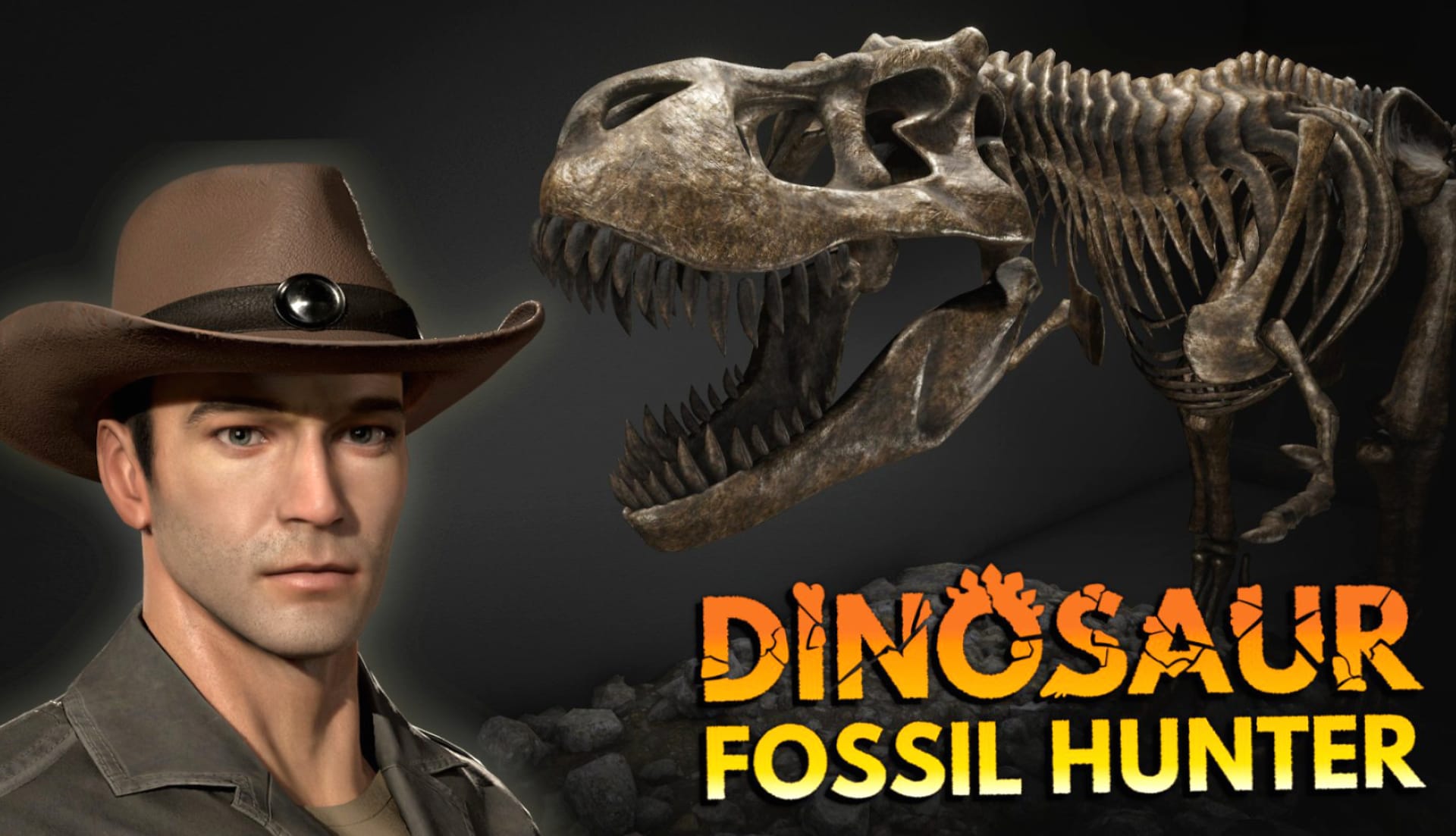 Dinosaur Fossil Hunter at 2048 x 2048 iPad size wallpapers HD quality