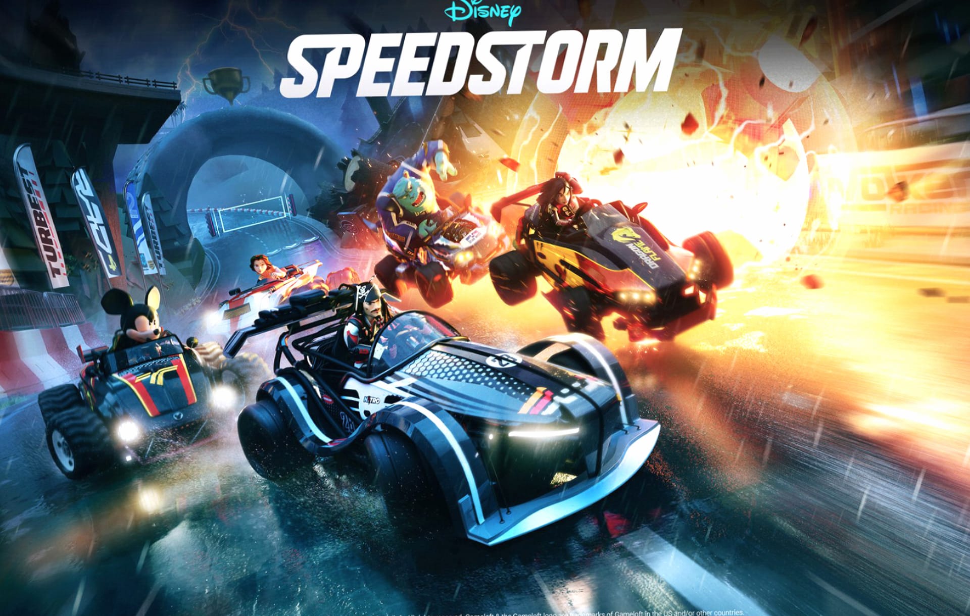 Disney Speedstorm at 1334 x 750 iPhone 7 size wallpapers HD quality