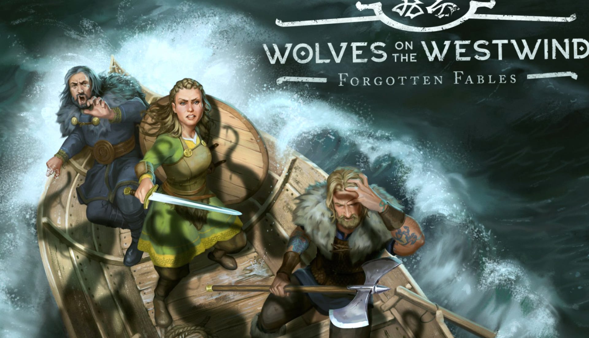 Forgotten Fables Wolves on the Westwind at 750 x 1334 iPhone 6 size wallpapers HD quality