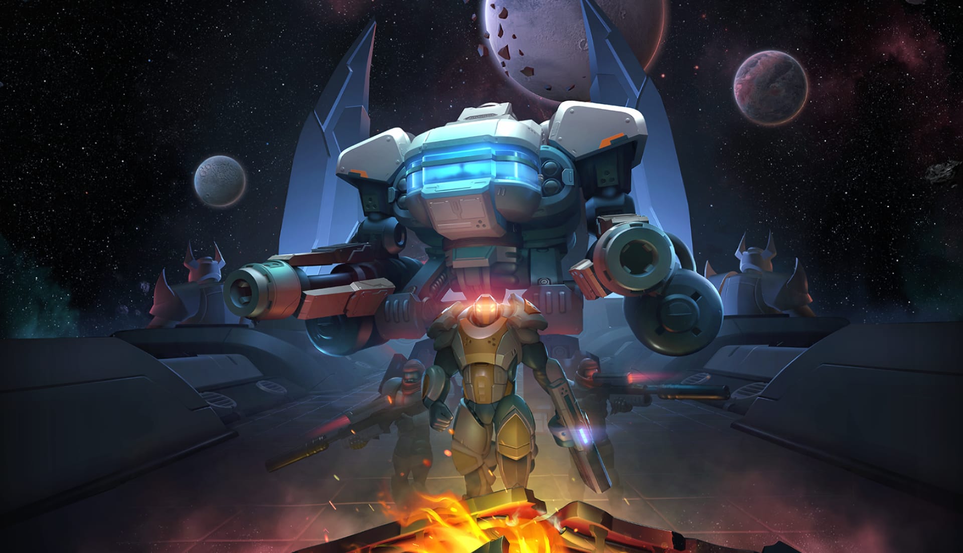 Galaxy Control Arena at 750 x 1334 iPhone 6 size wallpapers HD quality