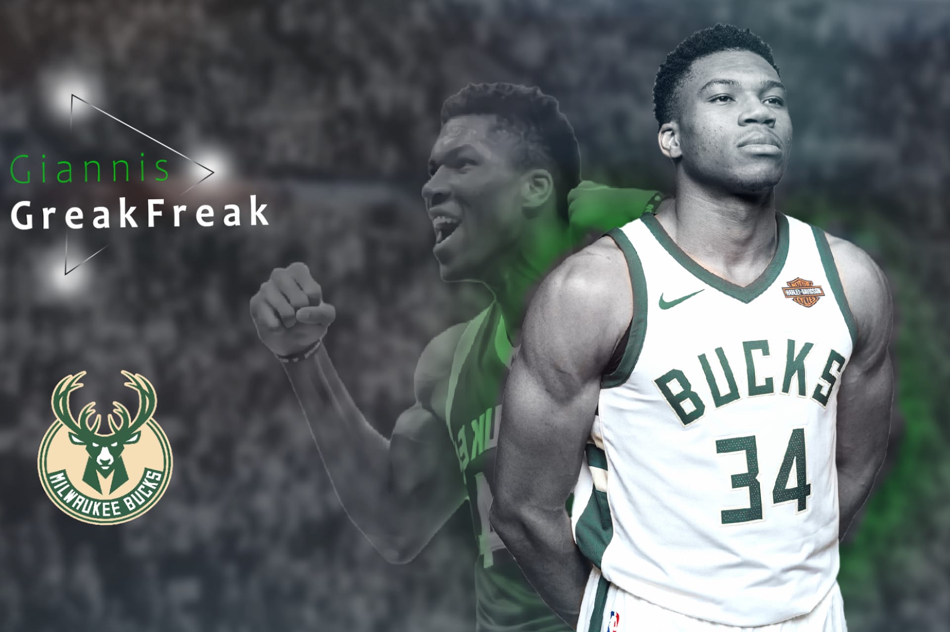 Giannis Antetokounmpo at 1600 x 1200 size wallpapers HD quality