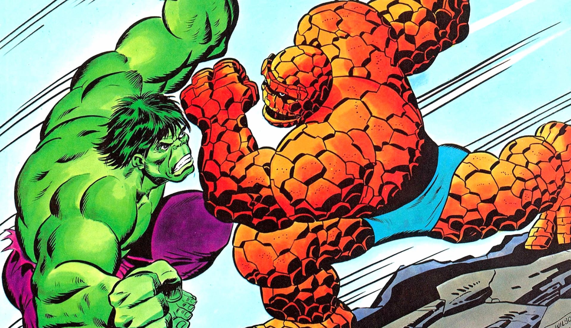 Hulk vs. Thing wallpapers HD quality
