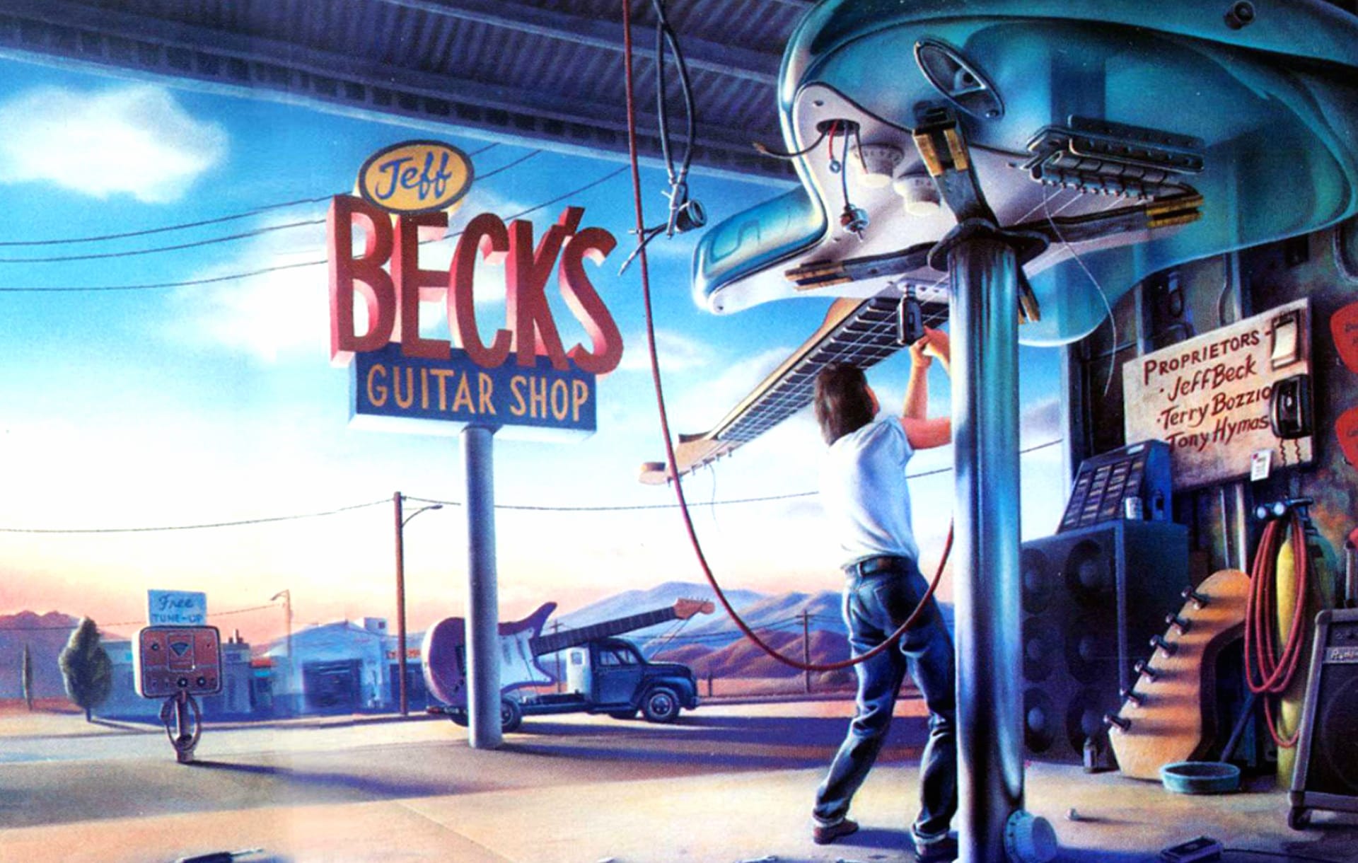Jeff Beck at 1024 x 1024 iPad size wallpapers HD quality