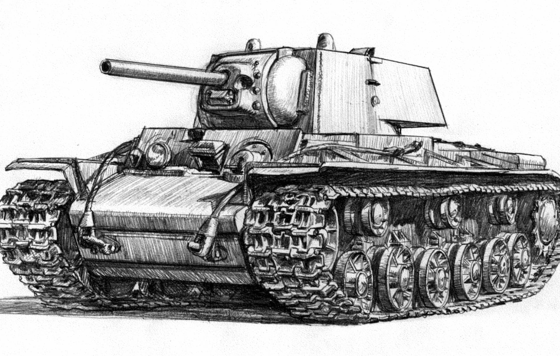 Kliment Voroshilov tank at 640 x 1136 iPhone 5 size wallpapers HD quality