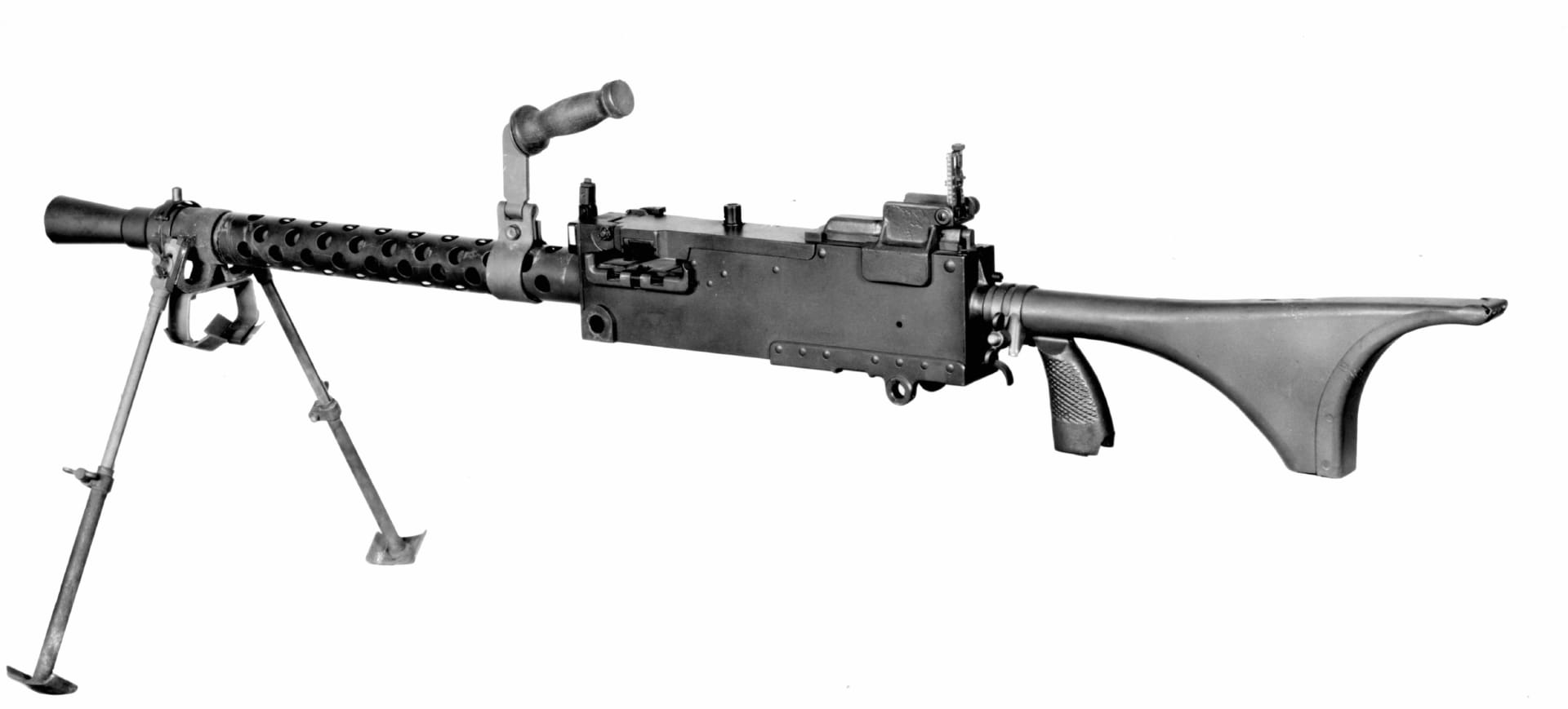 M1919 Browning machine gun at 1024 x 1024 iPad size wallpapers HD quality