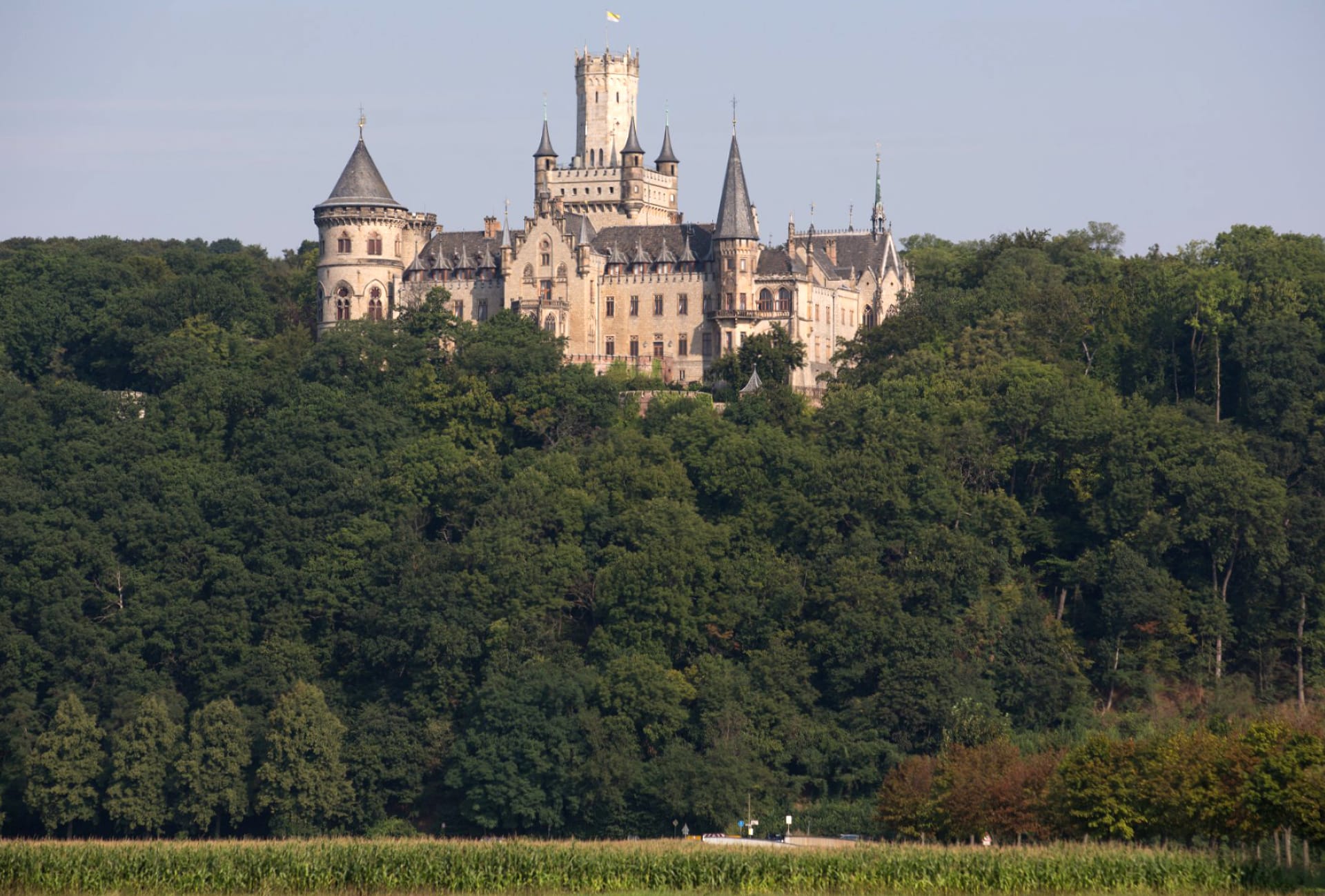 Marienburg Castle (Hanover) at 640 x 960 iPhone 4 size wallpapers HD quality