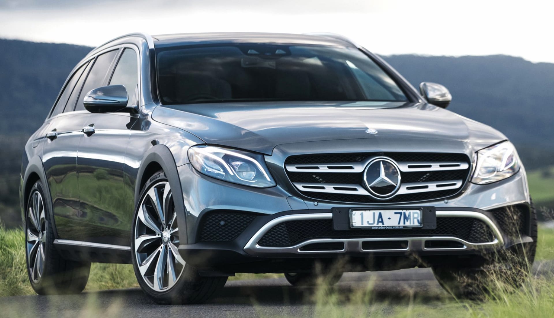 Mercedes-Benz E 220d 4Matic All-Terrain at 640 x 1136 iPhone 5 size wallpapers HD quality
