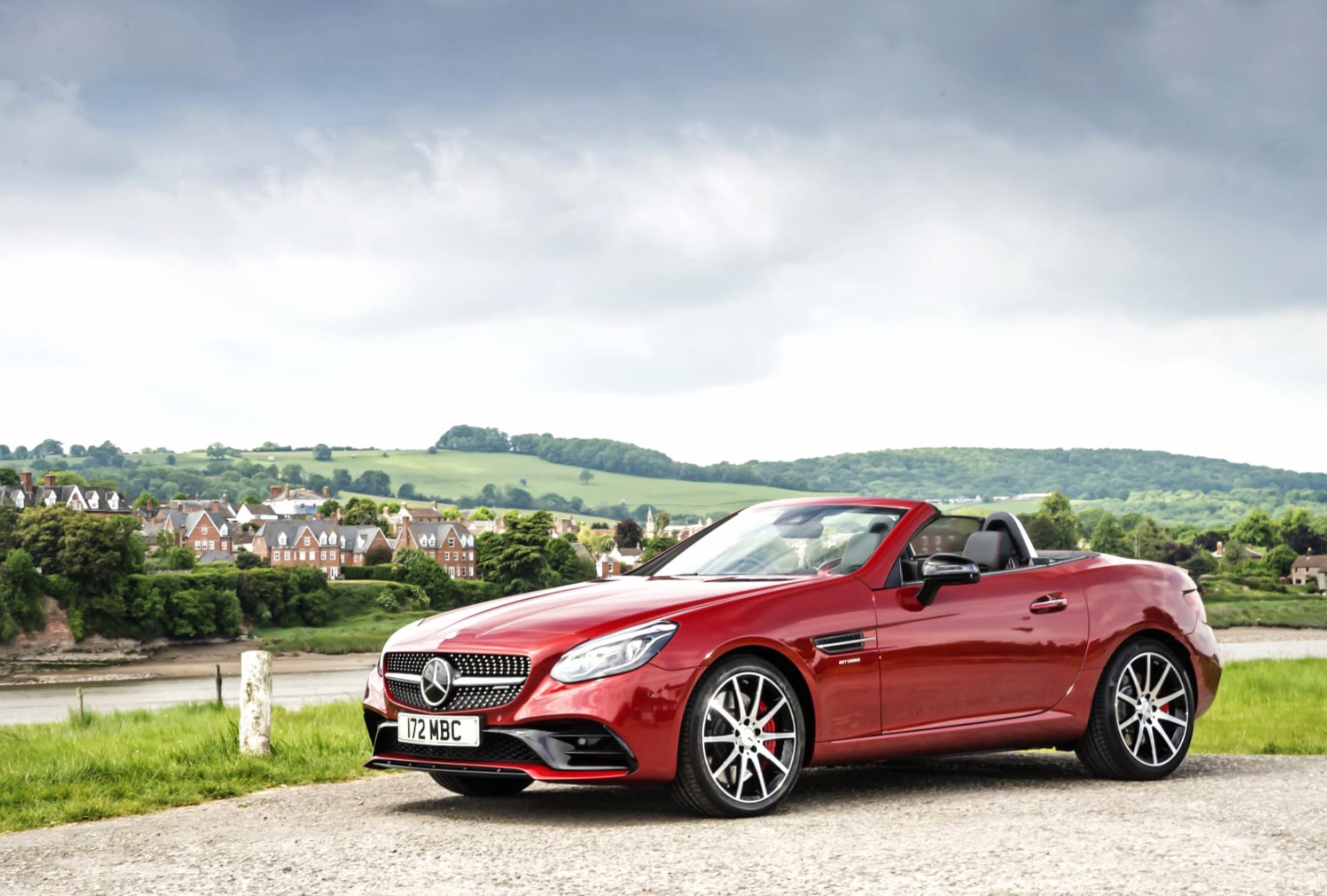 Mercedes-Benz SLC-Class at 750 x 1334 iPhone 6 size wallpapers HD quality