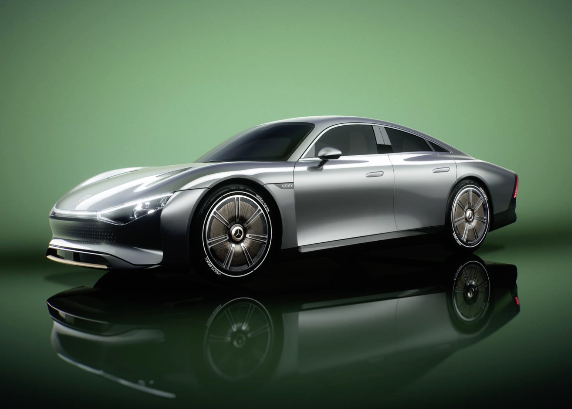 Mercedes-Benz Vision EQXX at 2048 x 2048 iPad size wallpapers HD quality
