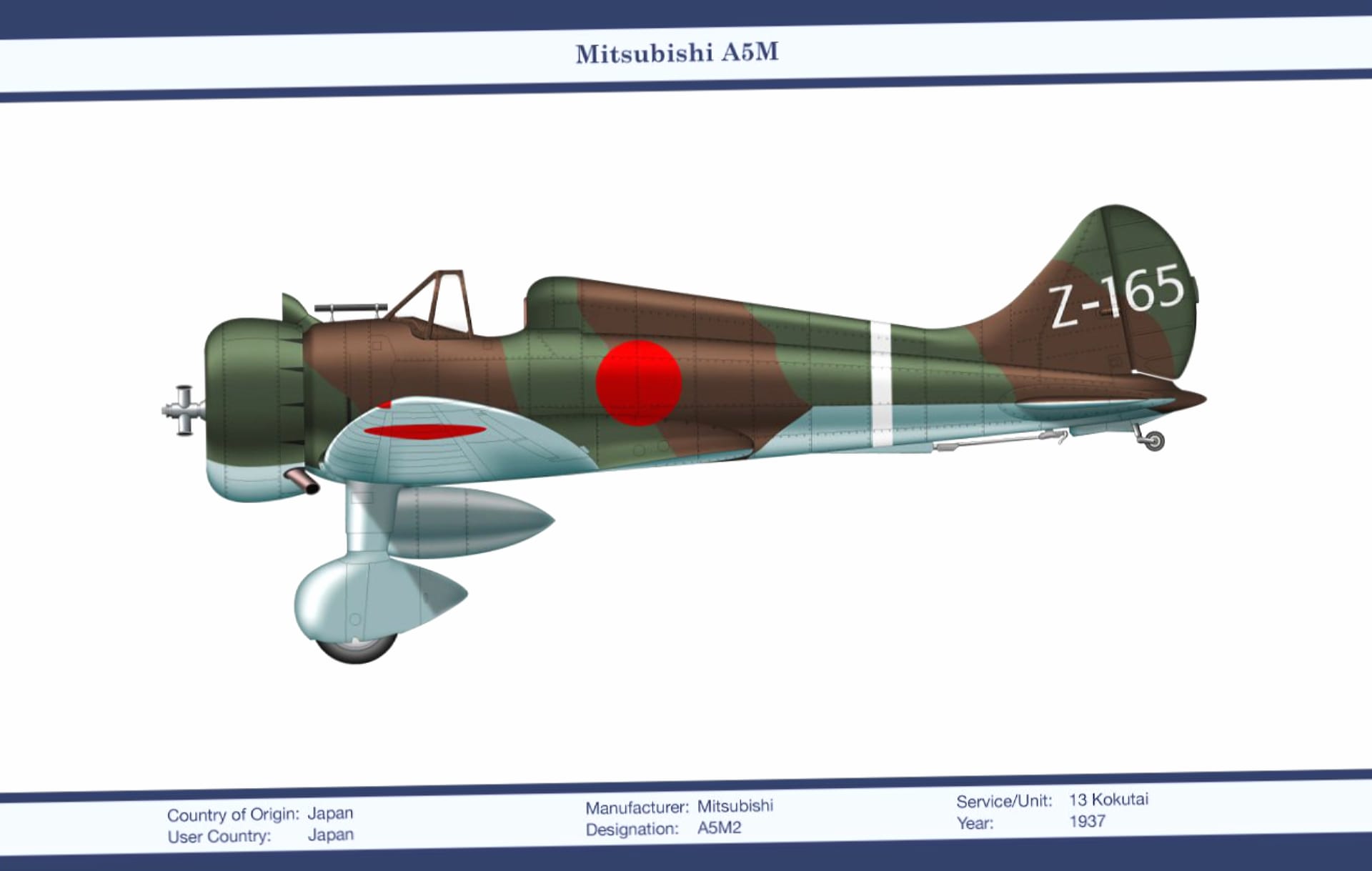 Mitsubishi A5M at 1024 x 1024 iPad size wallpapers HD quality
