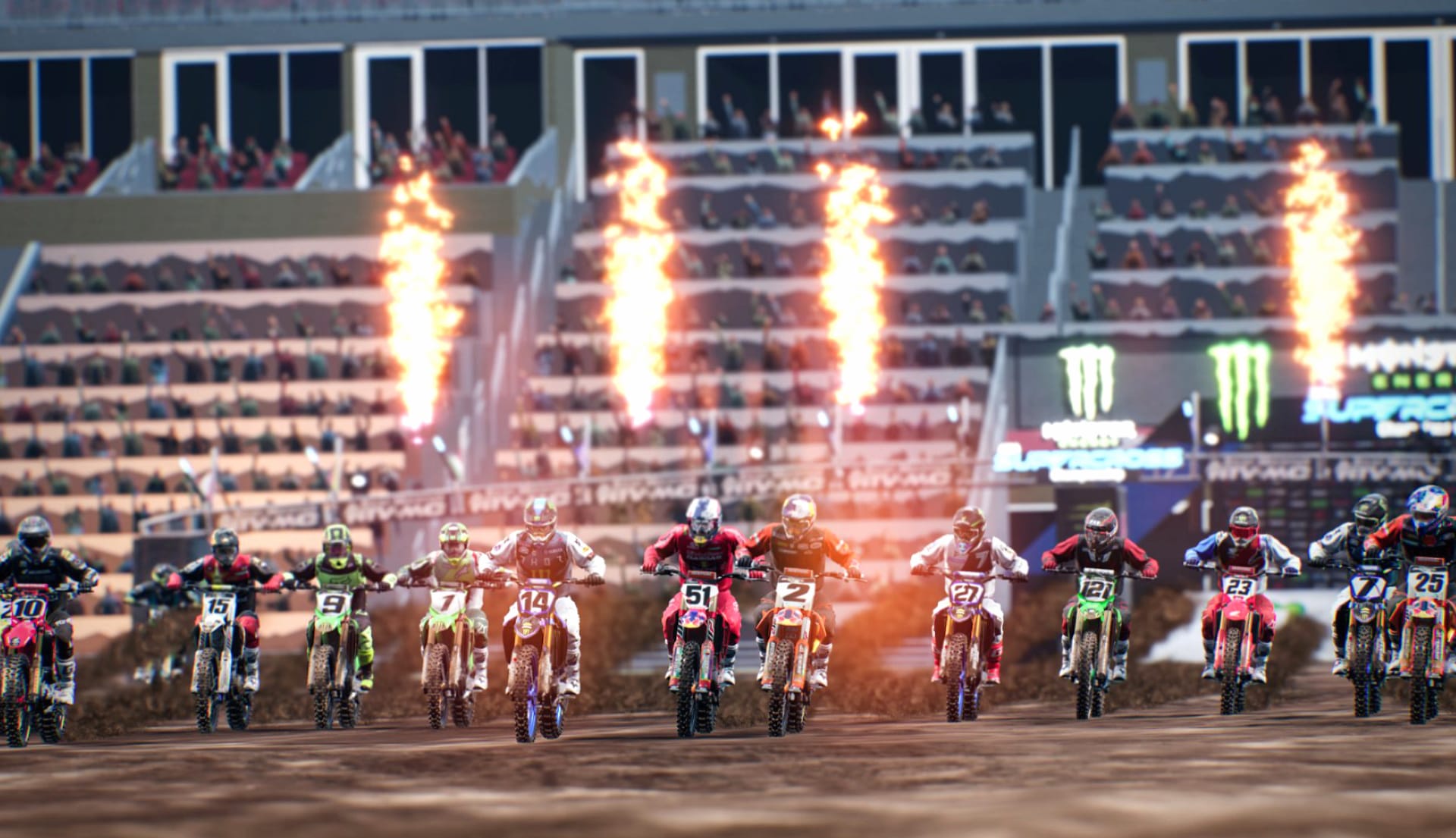 Monster Energy Supercross - The Official Videogame 5 at 640 x 960 iPhone 4 size wallpapers HD quality