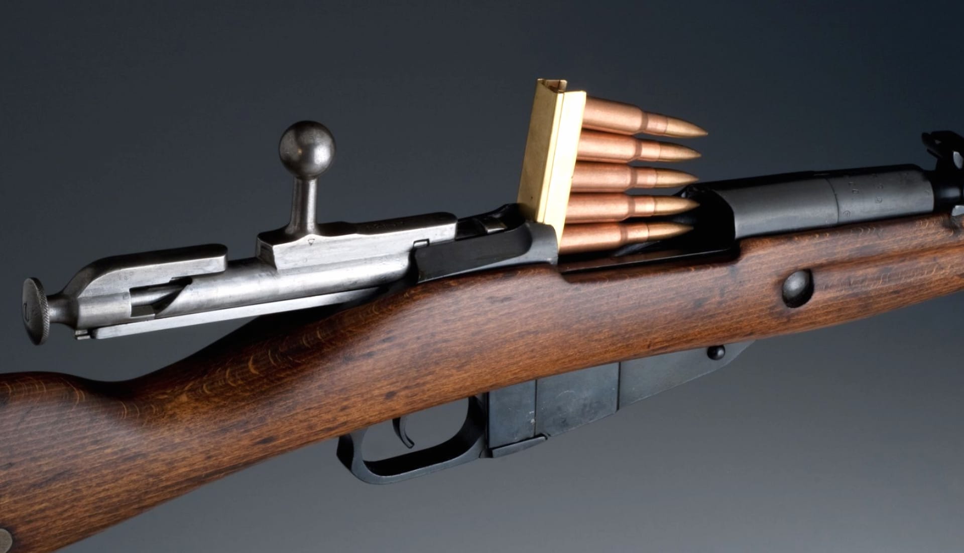 Mosin Nagant M44 Rifle at 1366 x 768 HD size wallpapers HD quality